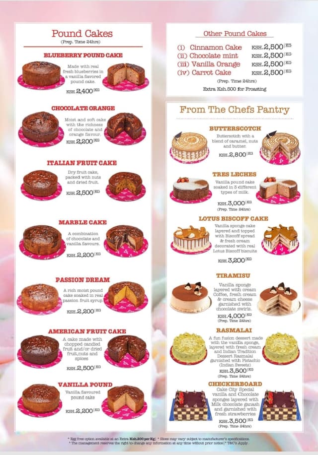 Pound Cakes 