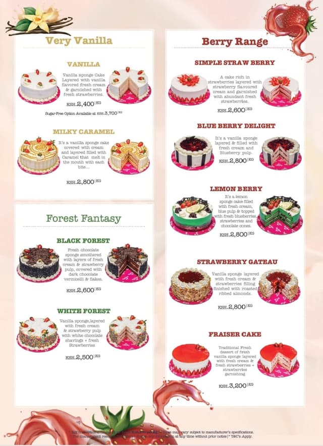 Cakes 